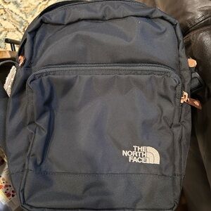 NWOT The North Face Crossbody Bag Black with Rose Gold